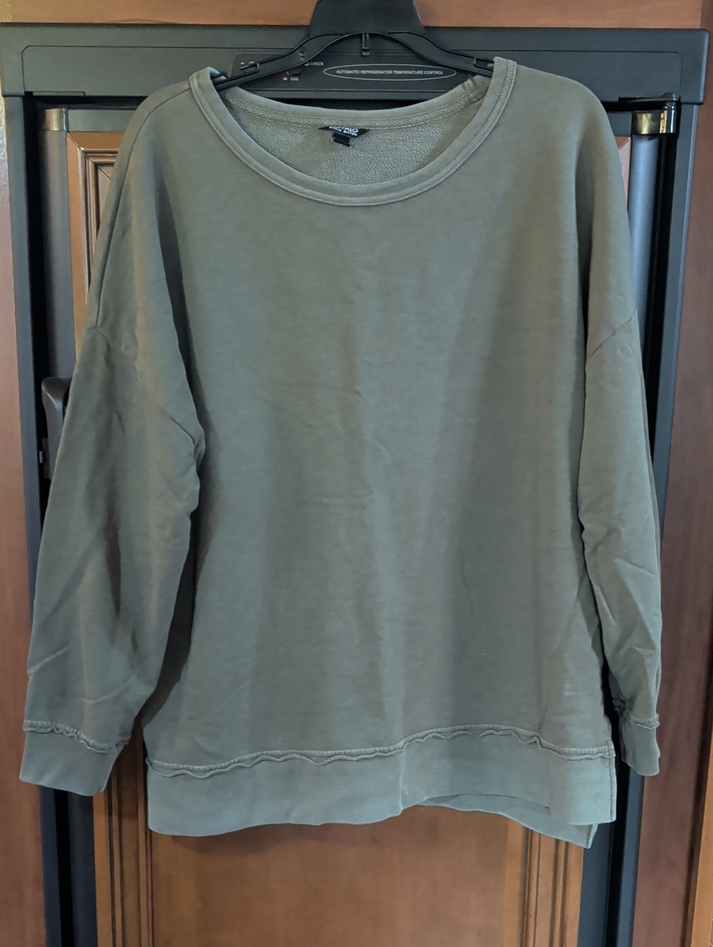 Buffalo David Bitton Olive Green Pullover Sweatshirt